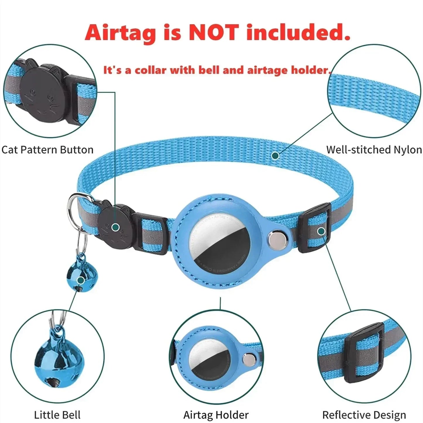 Cat Collar for Airtag